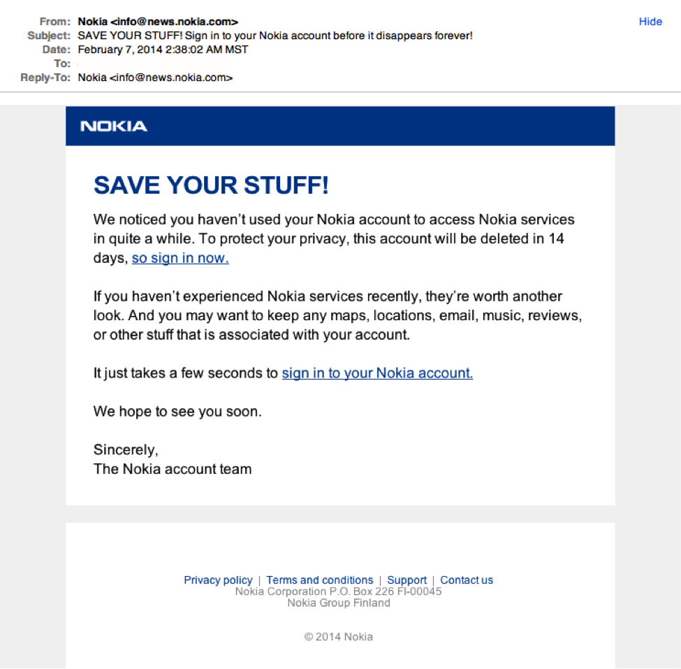 phishing emails what to do