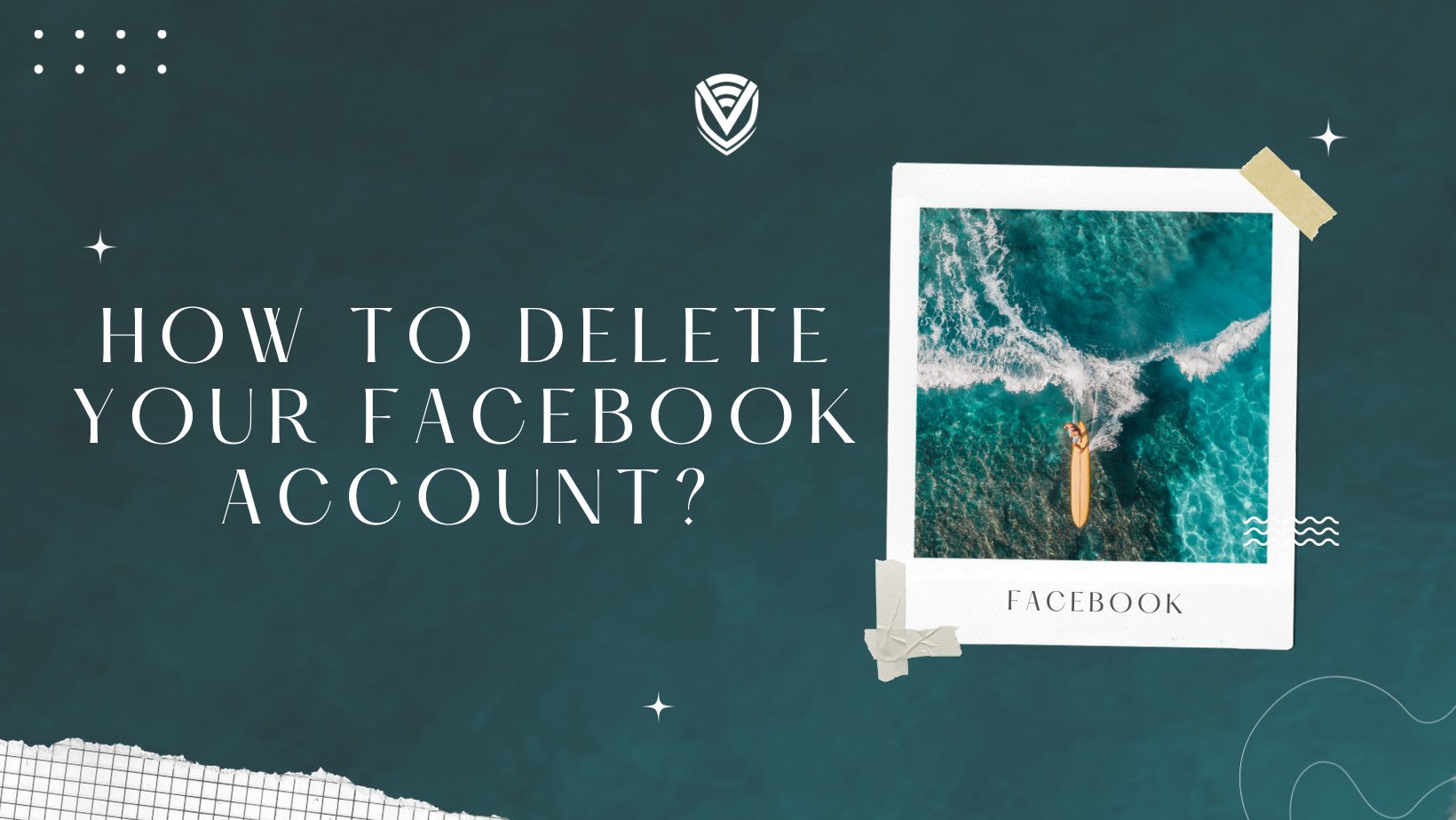 How to delete your Facebook account?